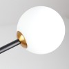 Люстра на штанге Delight Collection Bistro Globe 9389P/6 black/gold