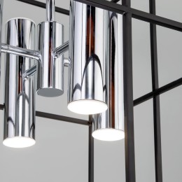 Люстра на штанге Eurosvet Adamson 70142/8 хром a060670