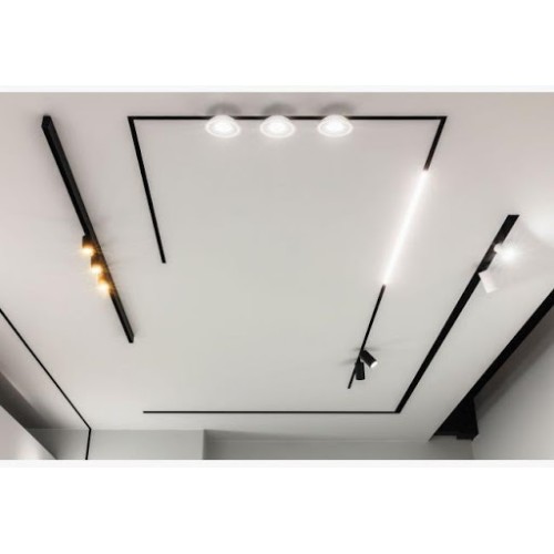 Шинопровод магнитный накладной Delight Collection Trek LST-2M black