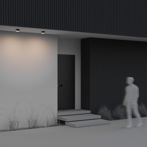 Уличный потолочный светильник Maytoni Zon IP O430CL-L15B3K