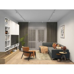 Шинопровод Denkirs DK Track White TR1001-WH