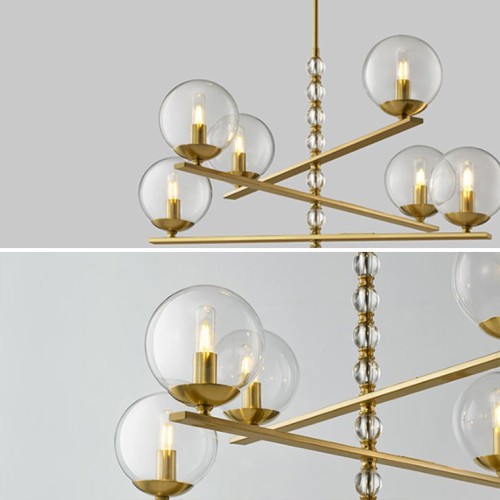 Люстра на штанге ImperiumLoft Fondo 140707-26