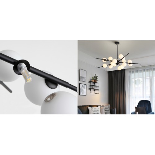 Люстра на штанге ImperiumLoft Cherry Bomb 148017-22