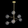 Люстра на штанге Delight Collection Globe Mobile 9307P-6A gold