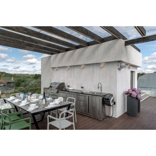 Уличный настенный светодиодный светильник Maytoni Fulton O572WL-L6W