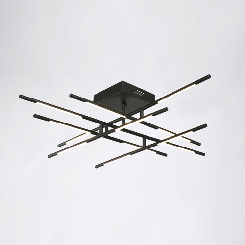 Потолочная люстра DeLight Collection Tubular MX18001070-12A black