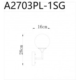 Бра ARTE Lamp A2703AP-1SG