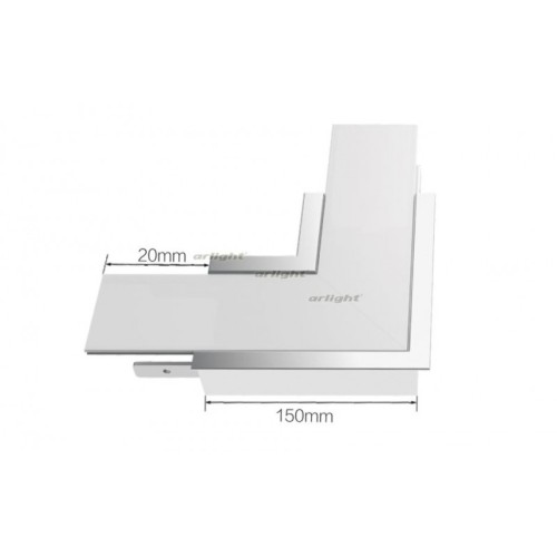 Угол Arlight S2-LINIA94-F-L90 прямой 021282