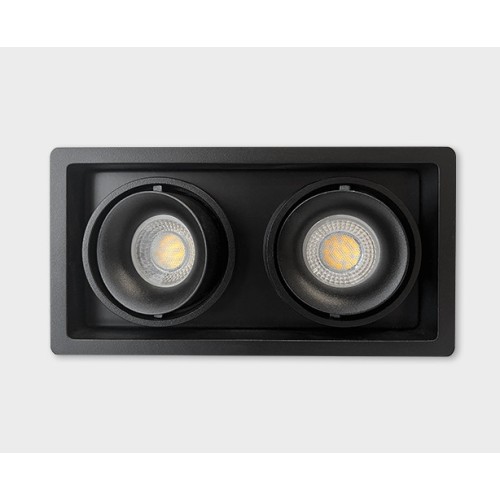 Встраиваемый светильник Italline DE-312 black