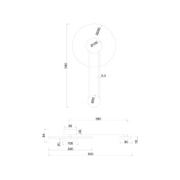 Настенный светильник Arte Lamp Biscotto A2640AP-1GO