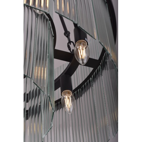 Подвесная люстра DeLight Collection MD2313-8A matt black