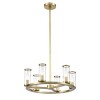 Люстра на штанге Delight Collection MD2061-6A br.brass