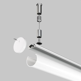 Алюминиевый профиль Maytoni Led strip ALM-D30-S-2M