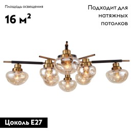 Потолочная люстра Lussole Lgo LSP-8142