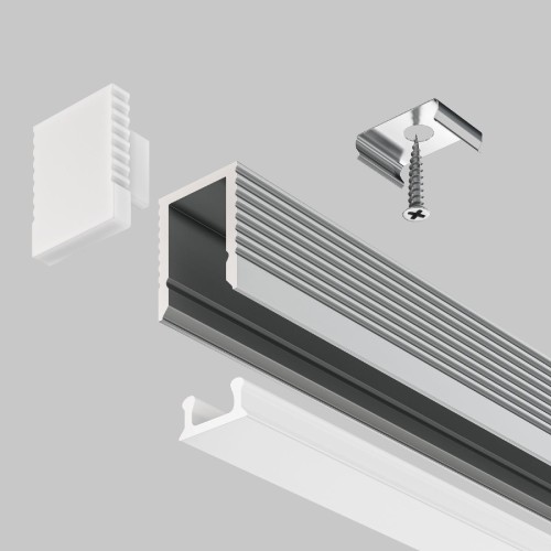 Алюминиевый профиль Maytoni Led strip ALM-0809-S-2M