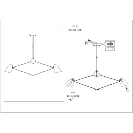 Подвесная люстра Favourite Humpen 1758-9P