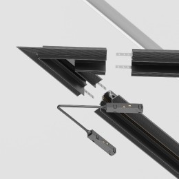 Угол-соединитель для трека Maytoni Technical Accessories for tracks Gravity TRA010CLS-42B