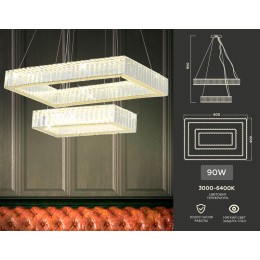 Подвесная светодиодная люстра Ambrella Light Traditional TR5007