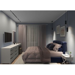 Трековый светодиодный светильник Denkirs DK8001-BK