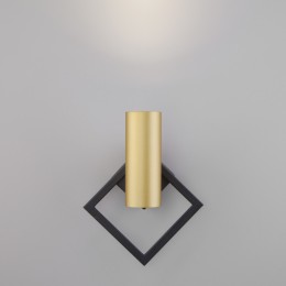 Бра Eurosvet 20091/1 LED черный/ золото