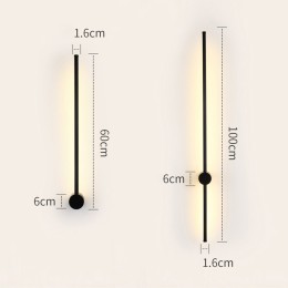 Настенный светильник Delight Collection OM8208 OM820844 black