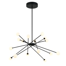 Люстра на штанге DeLight Collection MD19001025-16A black