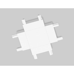 Коннектор X-образный для шинопровода Ambrella Light Magnetic Ultra Slim Track System GV1124