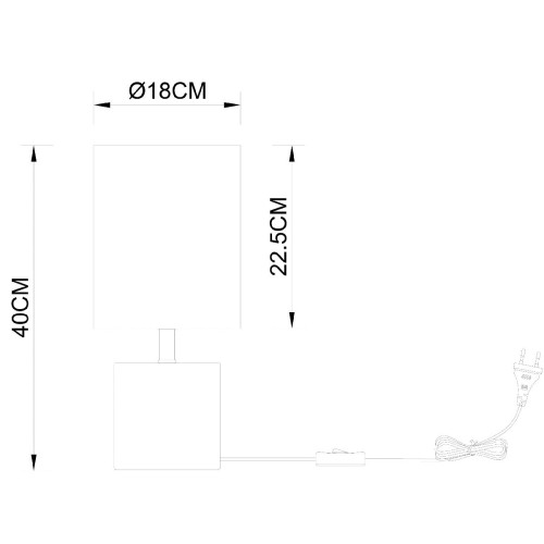 Настольная лампа Arte Lamp Jishui A5036LT-1BR