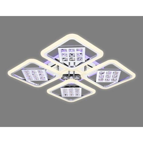 Потолочная светодиодная люстра Ambrella Light Acrylica Ice FA288