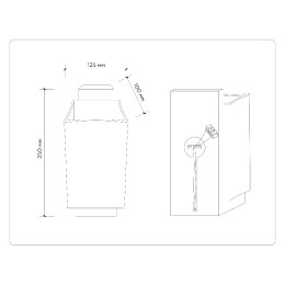 Настенный светильник Ambrella Light Loft TR83122