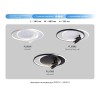 Потолочная люстра Ambrella Light Comfort LineTech FL51393