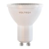 Лампа светодиодная Voltega GU10 7W 4000К прозрачная VG2-S1GU10cold7W 7061