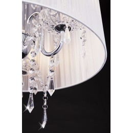 Торшер Eurosvet 2045/3F хром/белый