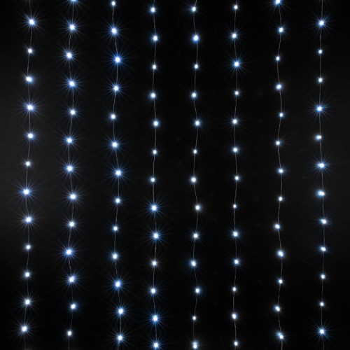 Гирлянда занавес Eurosvet 200-004 белый 2*3м IP20