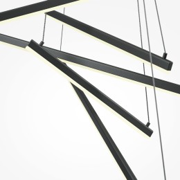 Каскадная люстра Maytoni Line MOD016PL-L96BK