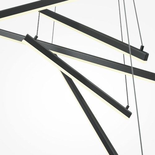Каскадная люстра Maytoni Line MOD016PL-L96BK