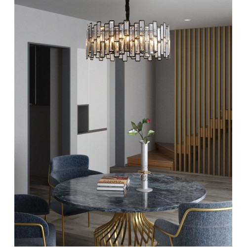 Подвесная люстра Delight Collection D8524P/S black/clear