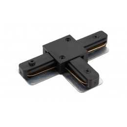 Коннектор T-образный Denkirs DK Track Black TR1103-BK