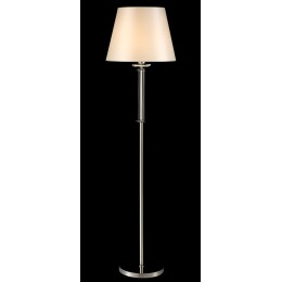 Торшер Crystal Lux Nicolas NICOLAS PT1 NICKEL/WHITE