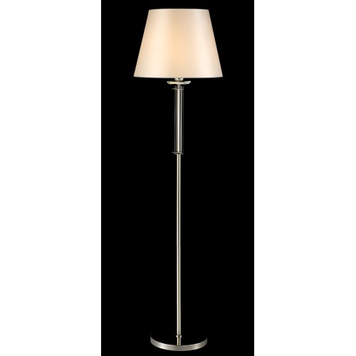 Торшер Crystal Lux Nicolas NICOLAS PT1 NICKEL/WHITE