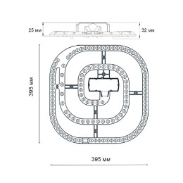 Светодиодный модуль Novotech Klark LED 90W 3000/4200/6300K 357770