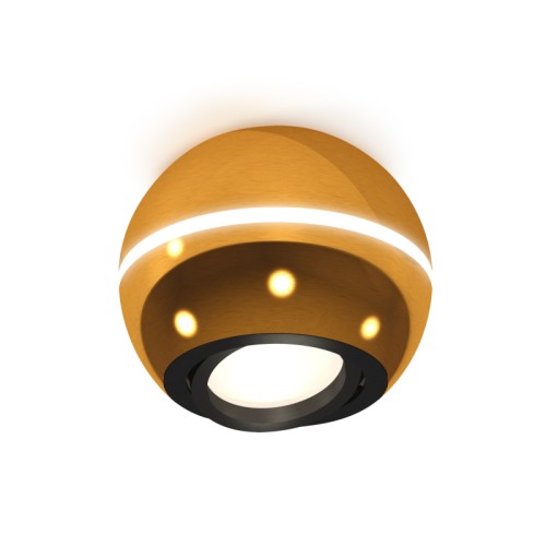 Накладной поворотный светильник с дополнительной подсветкой Ambrella Light Techno XS1105010 (C1105, N7002)