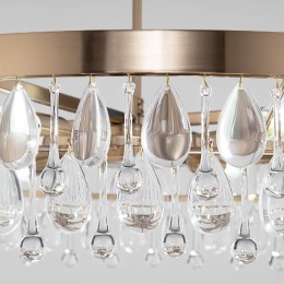 Подвесная люстра Eurosvet Sophie 60165/6 латунь Smart a065754