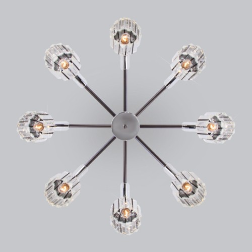 Люстра на штанге Eurosvet 70090/8 графит Smart a045142