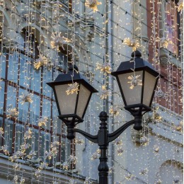 Светодиодная нить Eurosvet 400-101 теплый белый 10м IP65