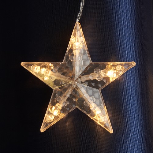 Светодиодная гирлянда бахрома Звезды Feron CL29 48613