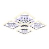 Потолочная светодиодная люстра Ambrella Light Acrylica Ice FA288