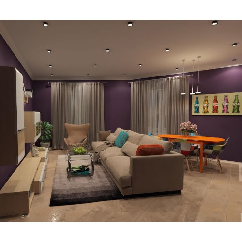 Влагозащищенный светильник Denkirs DK2403-BK