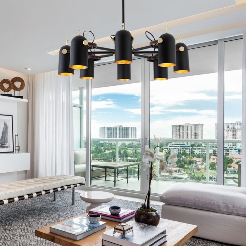 Люстра на штанге ImperiumLoft Bullet 192854-26