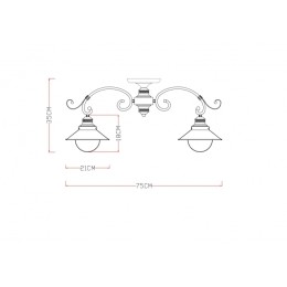 Потолочная люстра Arte Lamp 7 A4577PL-5CK